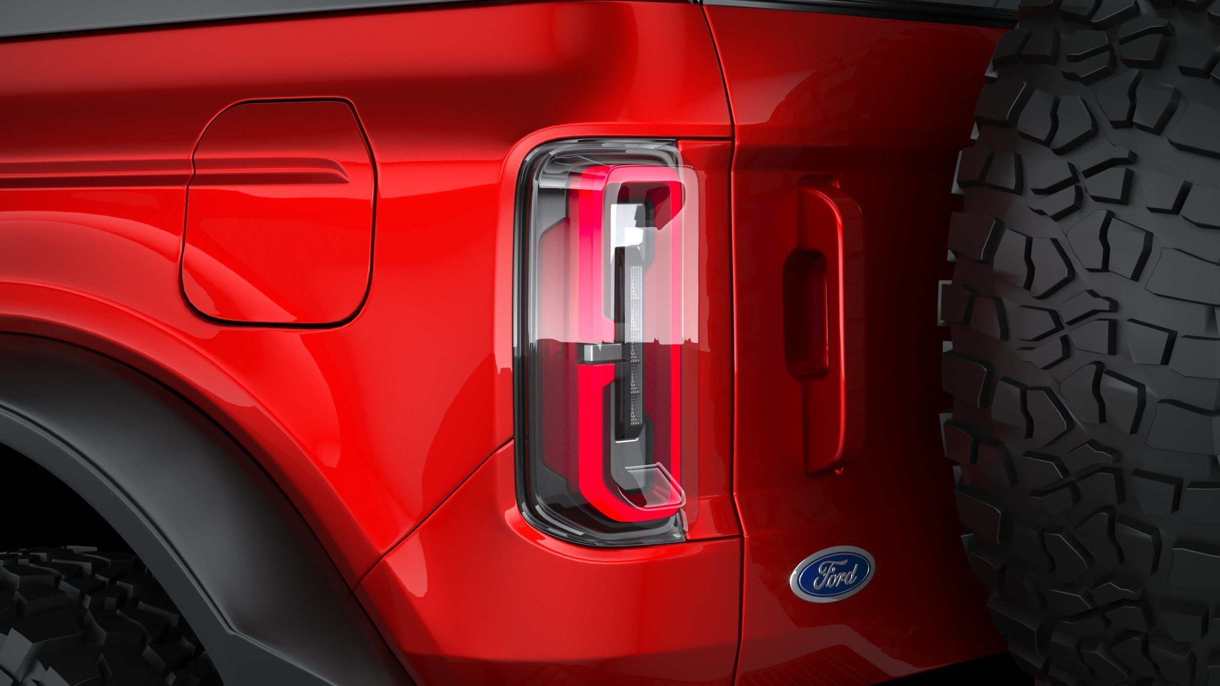 Bronco Wildtrak 2-door 2021 3D model_4