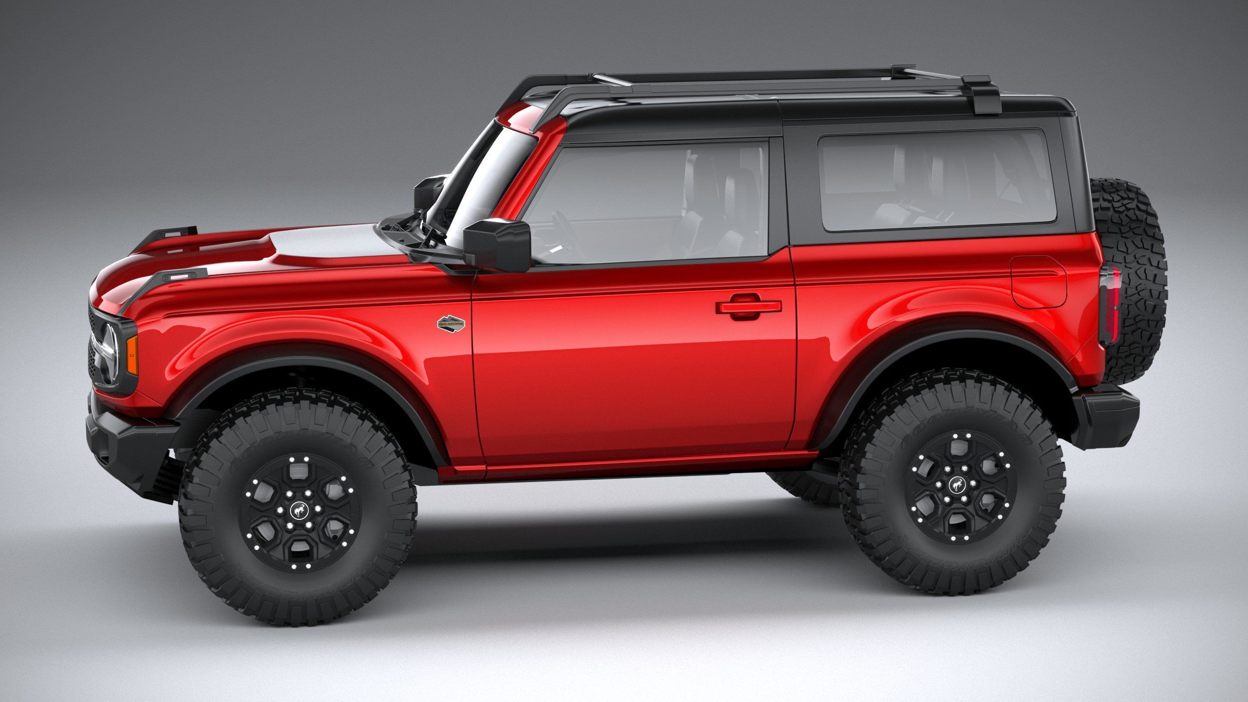 Bronco Wildtrak 2-door 2021 3D model_6