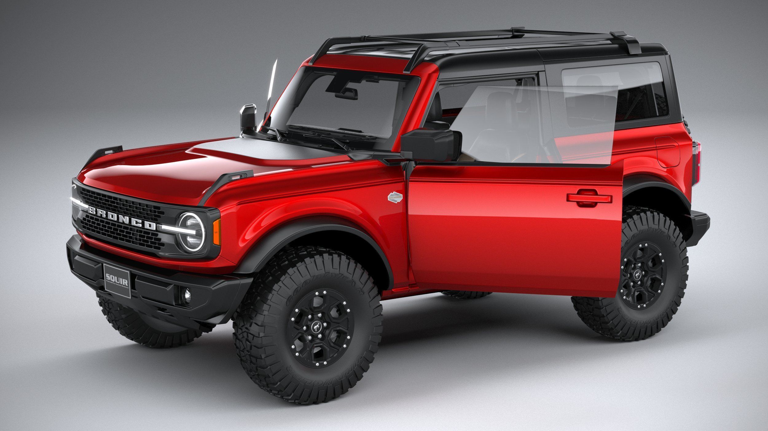 Bronco Wildtrak 2-door 2021 3D model_14