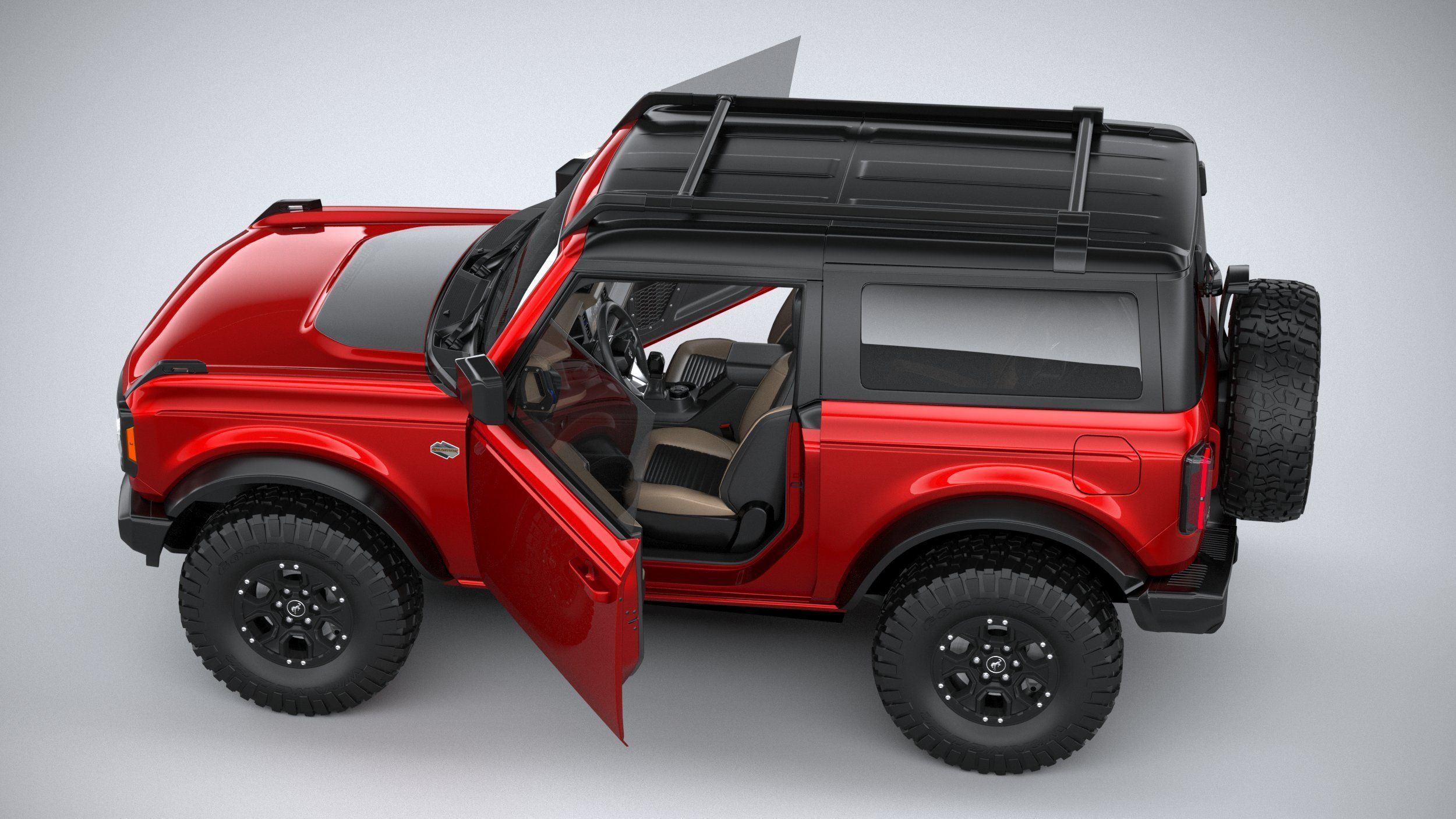 Bronco Wildtrak 2-door 2021 3D model_26