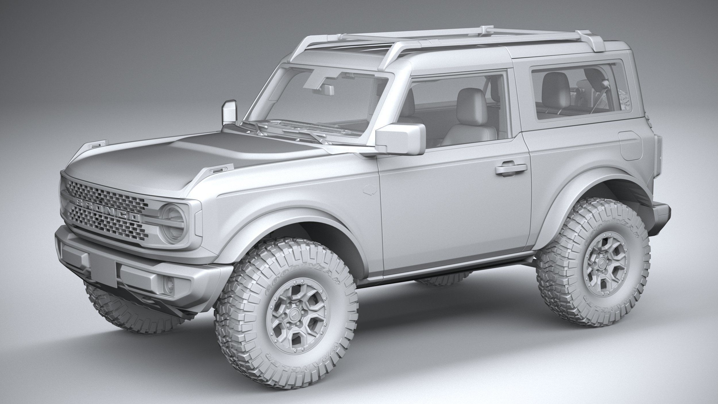 Bronco Wildtrak 2-door 2021 3D model_30