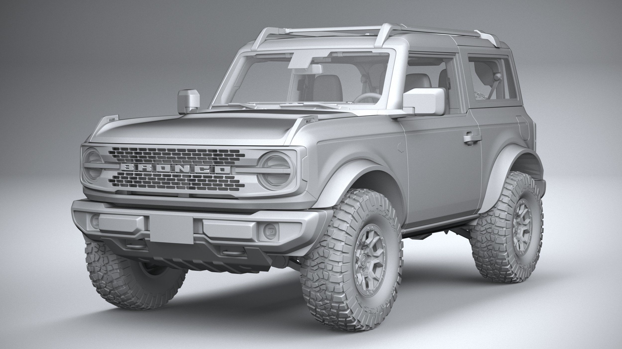Bronco Wildtrak 2-door 2021 3D model_19