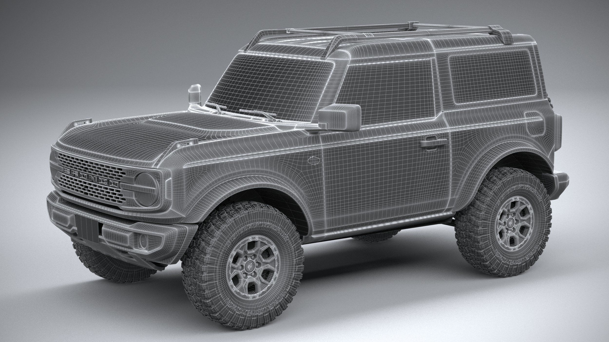 Bronco Wildtrak 2-door 2021 3D model_44