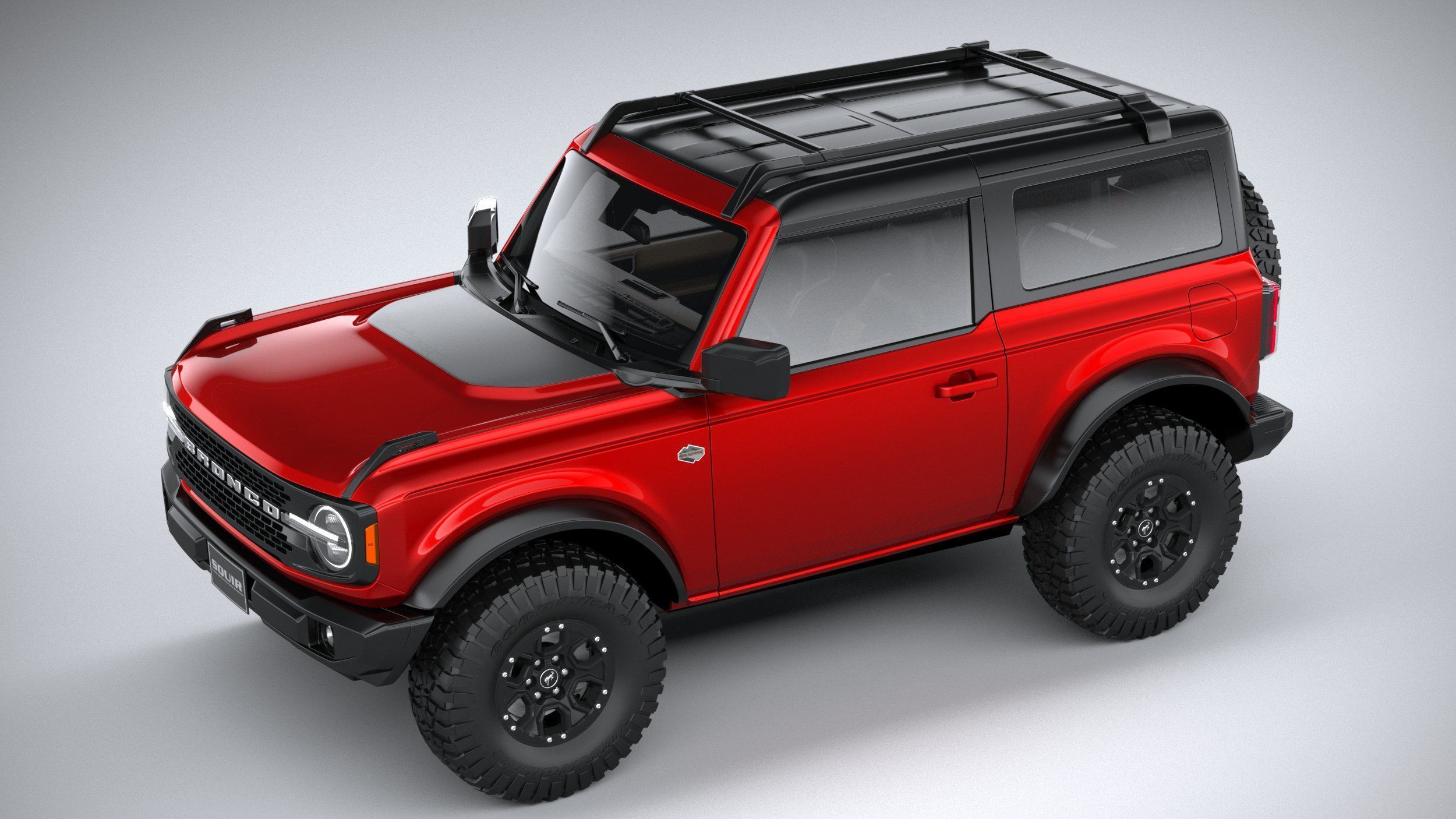 Bronco Wildtrak 2-door 2021 3D model_21