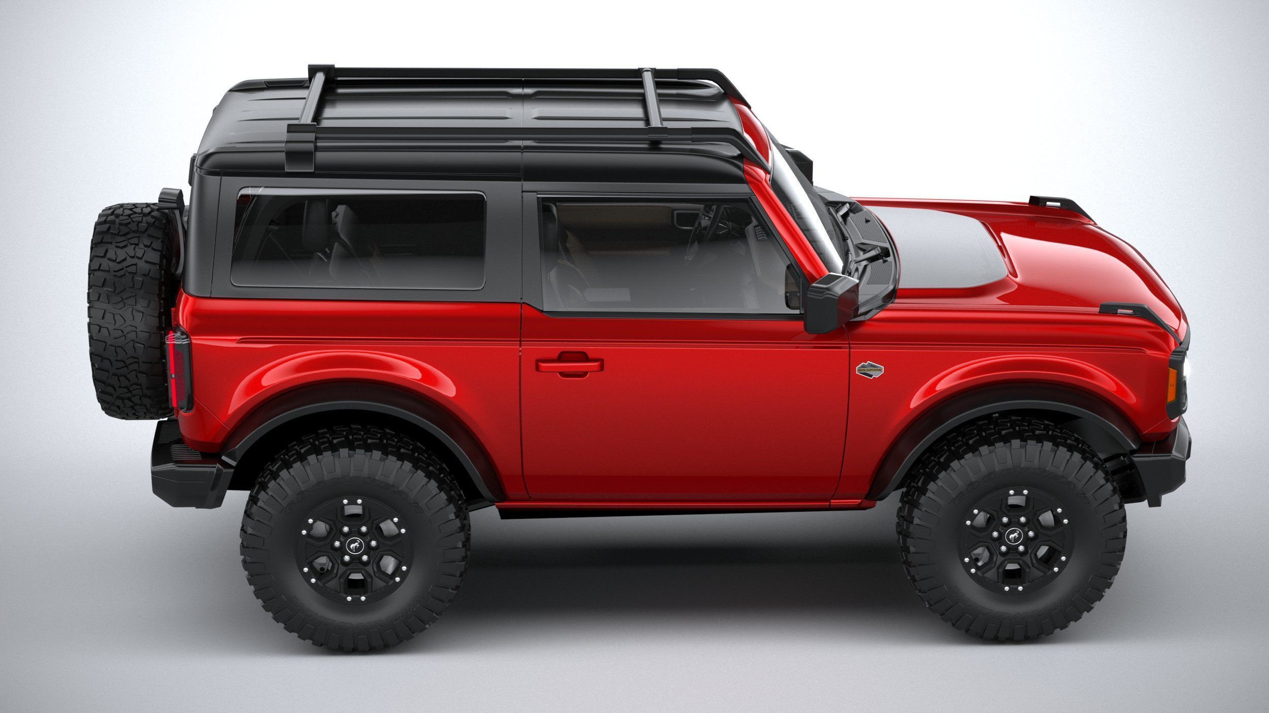 Bronco Wildtrak 2-door 2021 3D model_8