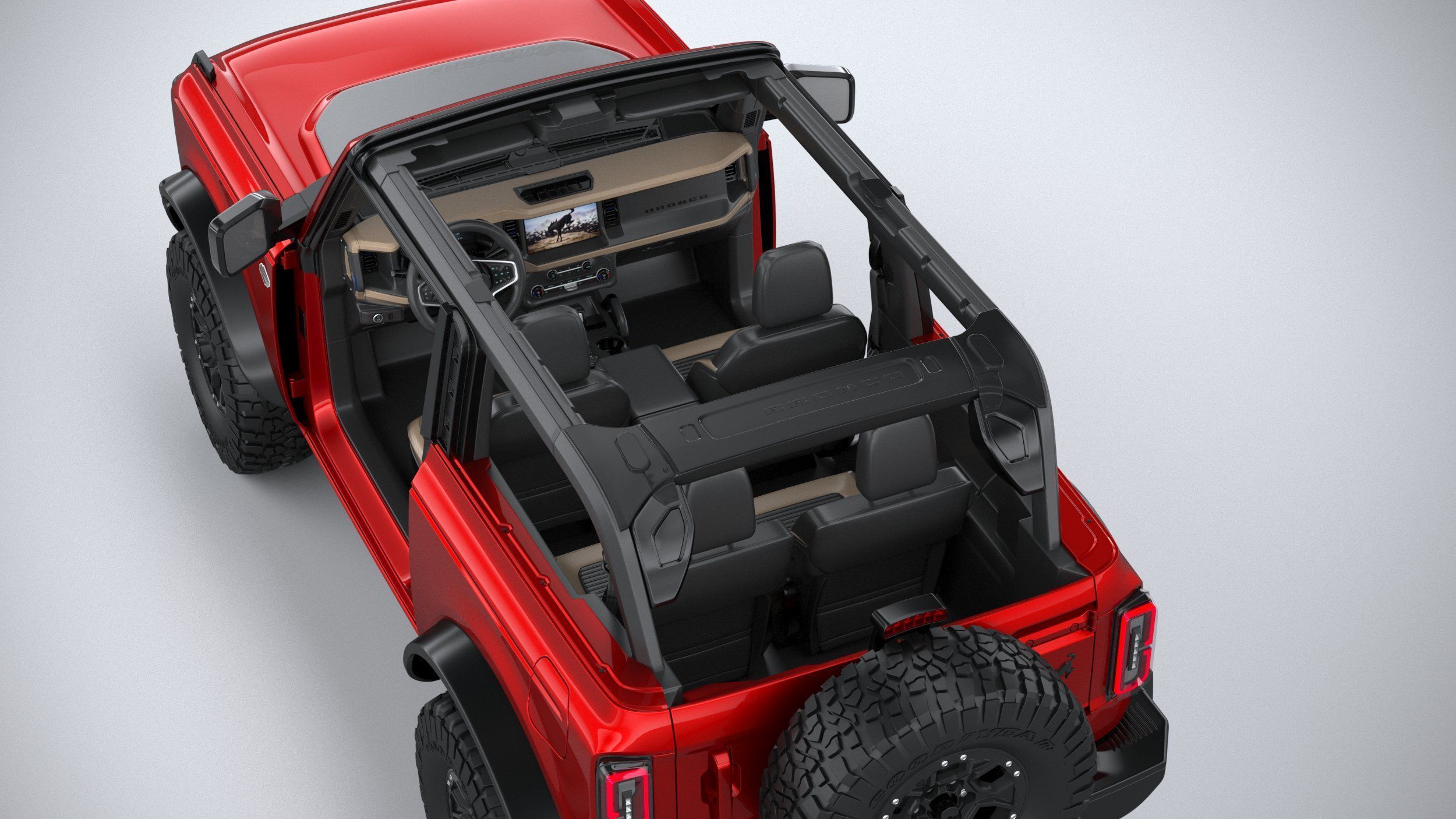 Bronco Wildtrak 2-door 2021 3D model_43