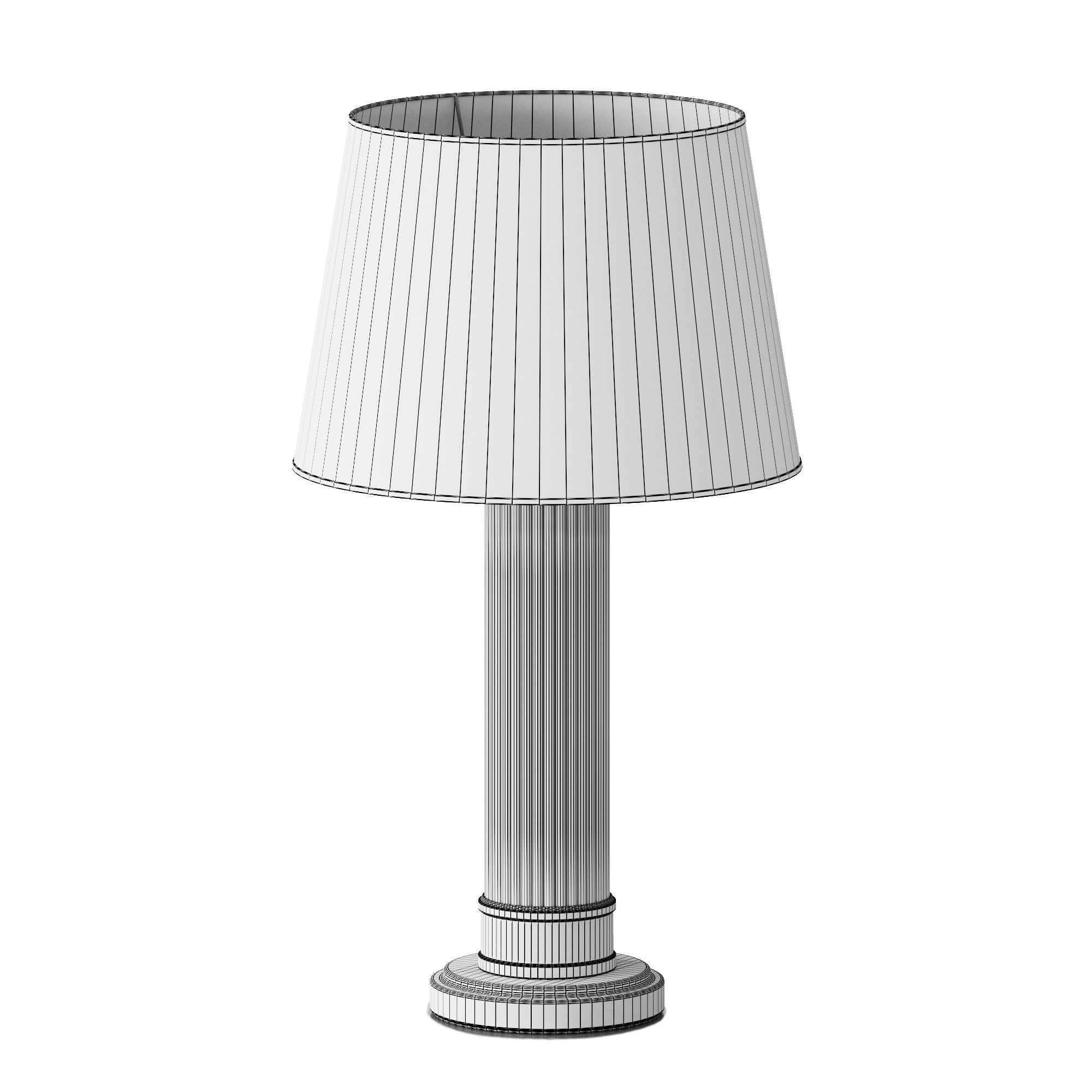 Dantone Home Charleston table lamp 3D model_6
