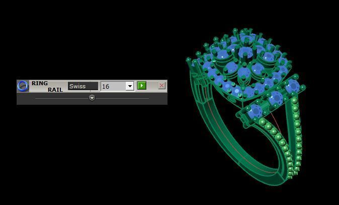 beautiful ring for daimonds 3D print model_18