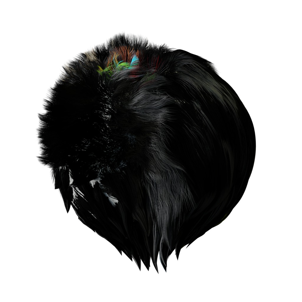 Toucan Bird Low-poly 3D model_38