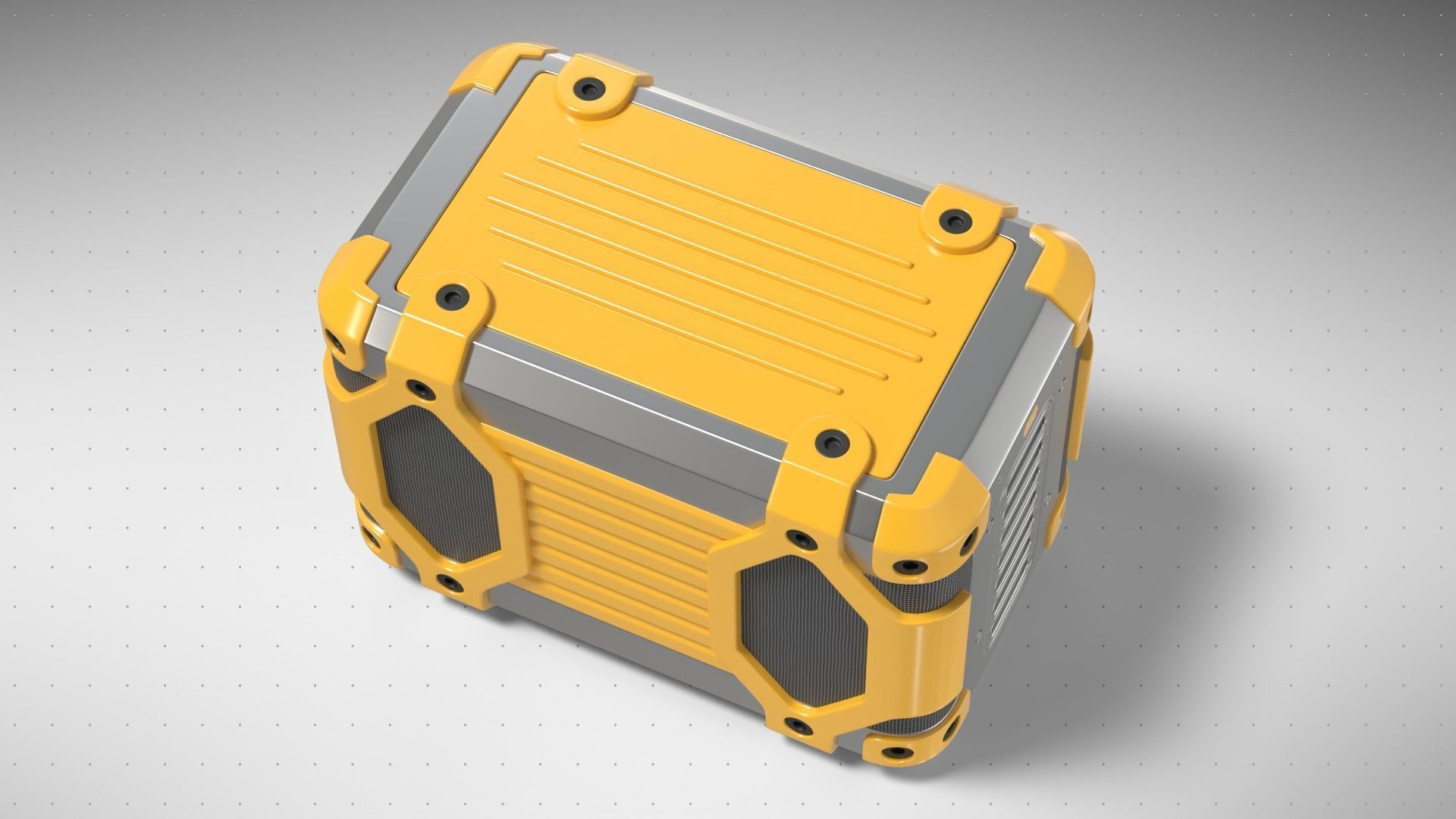 Hard Disk Drive HDD 3D model_3
