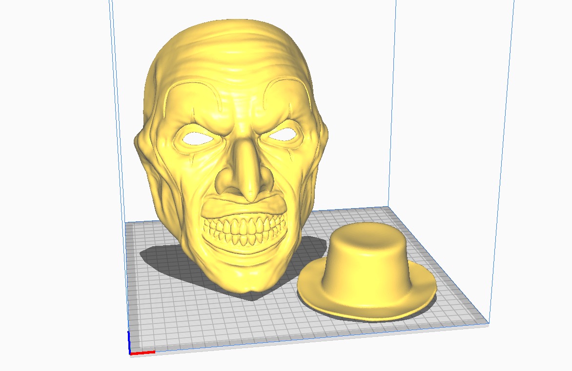 Art The Clown mask - Terrifier 3 Cosplay For Halloween 3D print model_36