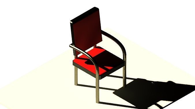 Coffee table Low-poly 3D model