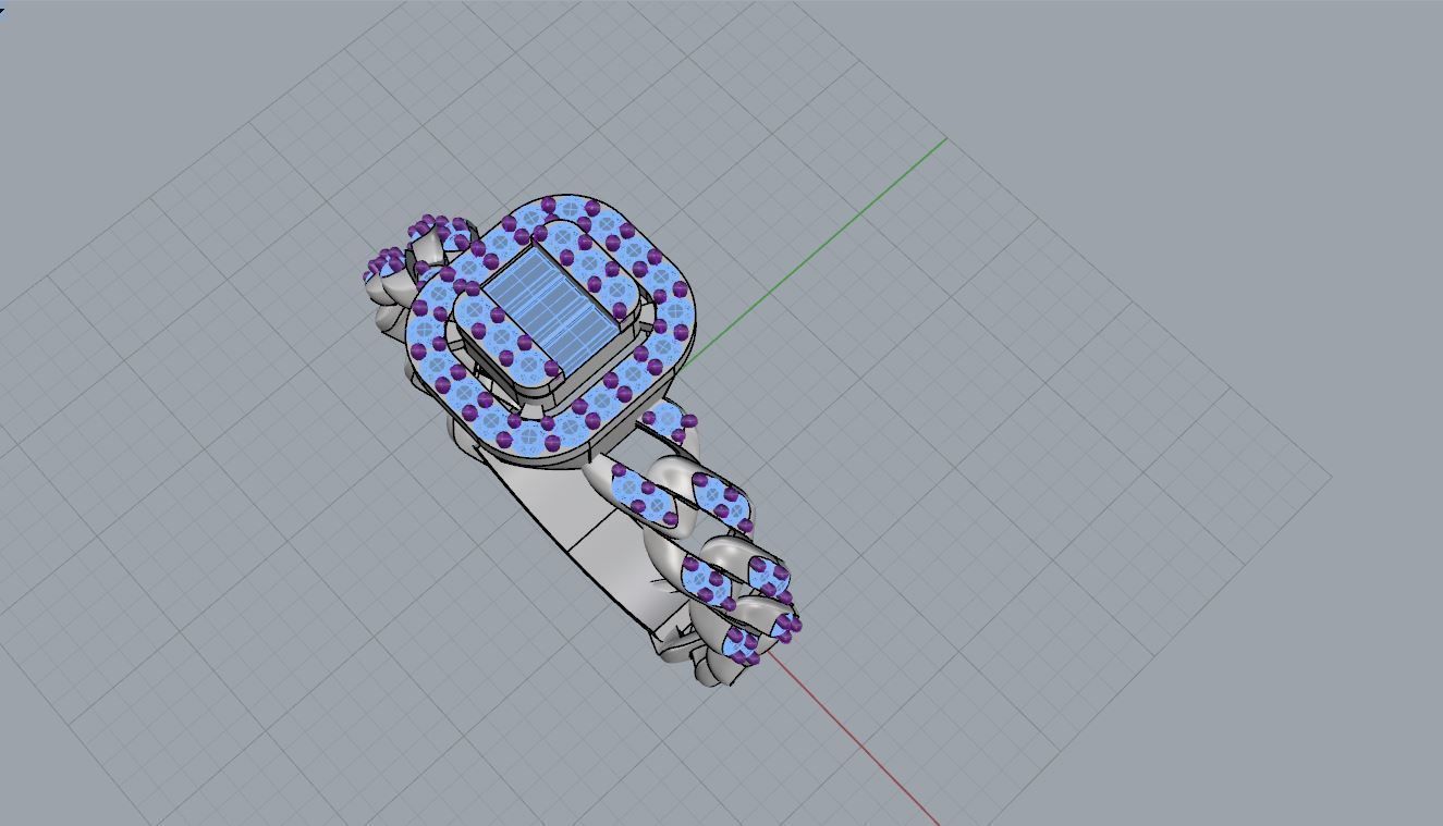 ring helix 3D print model_2