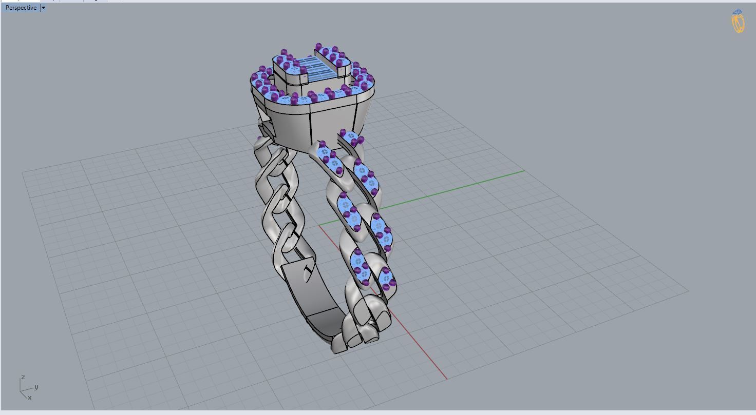 ring helix 3D print model_1