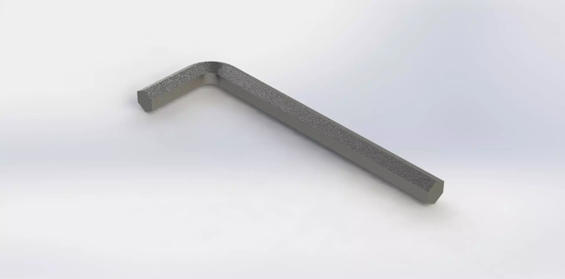 Chave Allen 3-8 Pol Allen Wrench 3D model