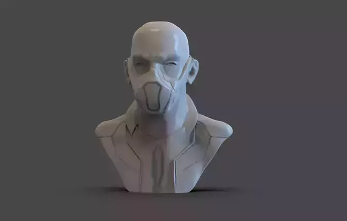 Sci Fi Men Bust