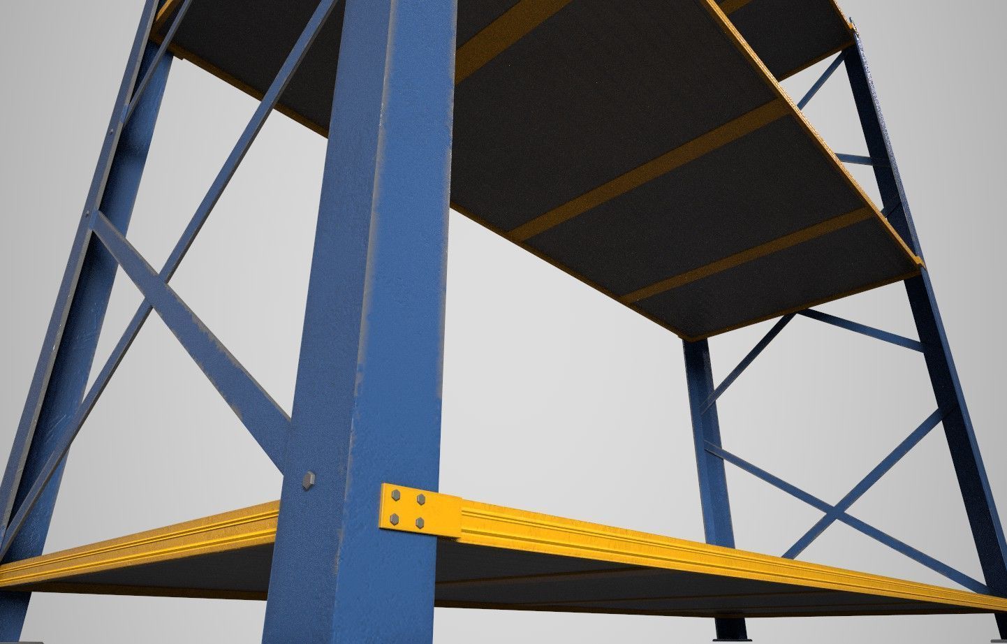 StorageSelf Low-poly 3D model_4