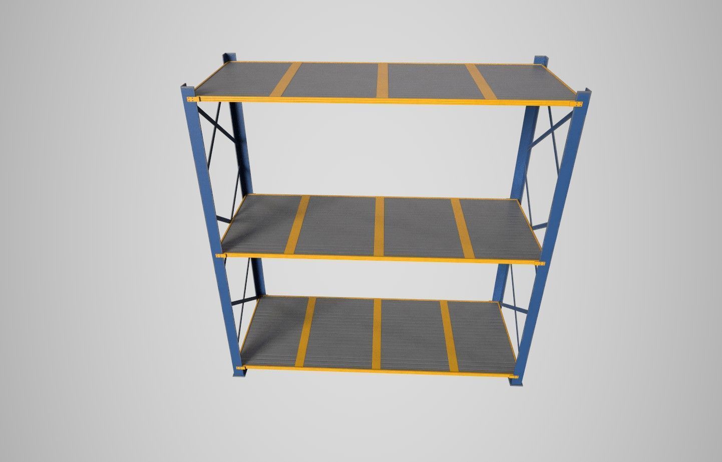 StorageSelf Low-poly 3D model_1