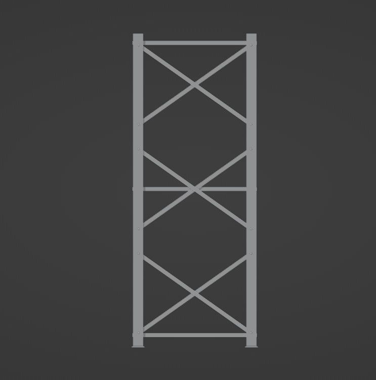 StorageSelf Low-poly 3D model_9