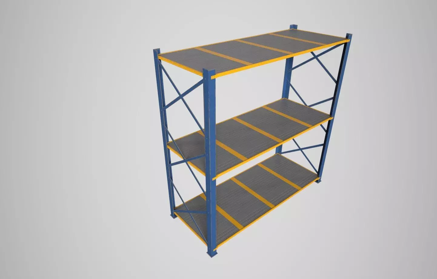 StorageSelf Low-poly 3D model_0