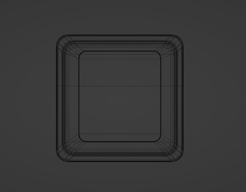 Trash Can Low-poly 3D model_14