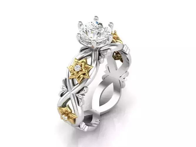 Ayala Ring C 3D print model