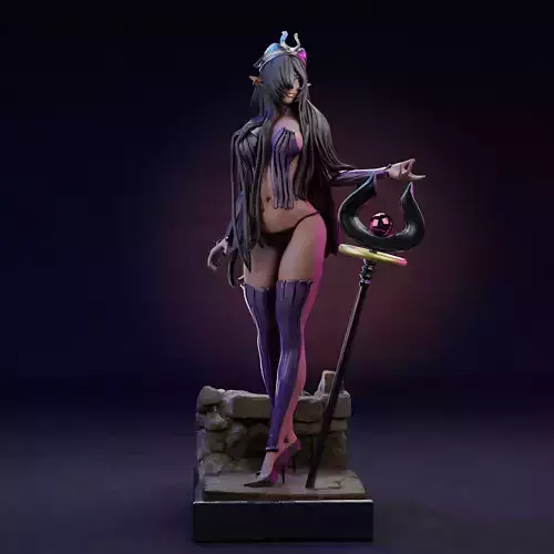 Origa from Kuroinu - 1TO10 STL FILE 3D PRINT MODEL