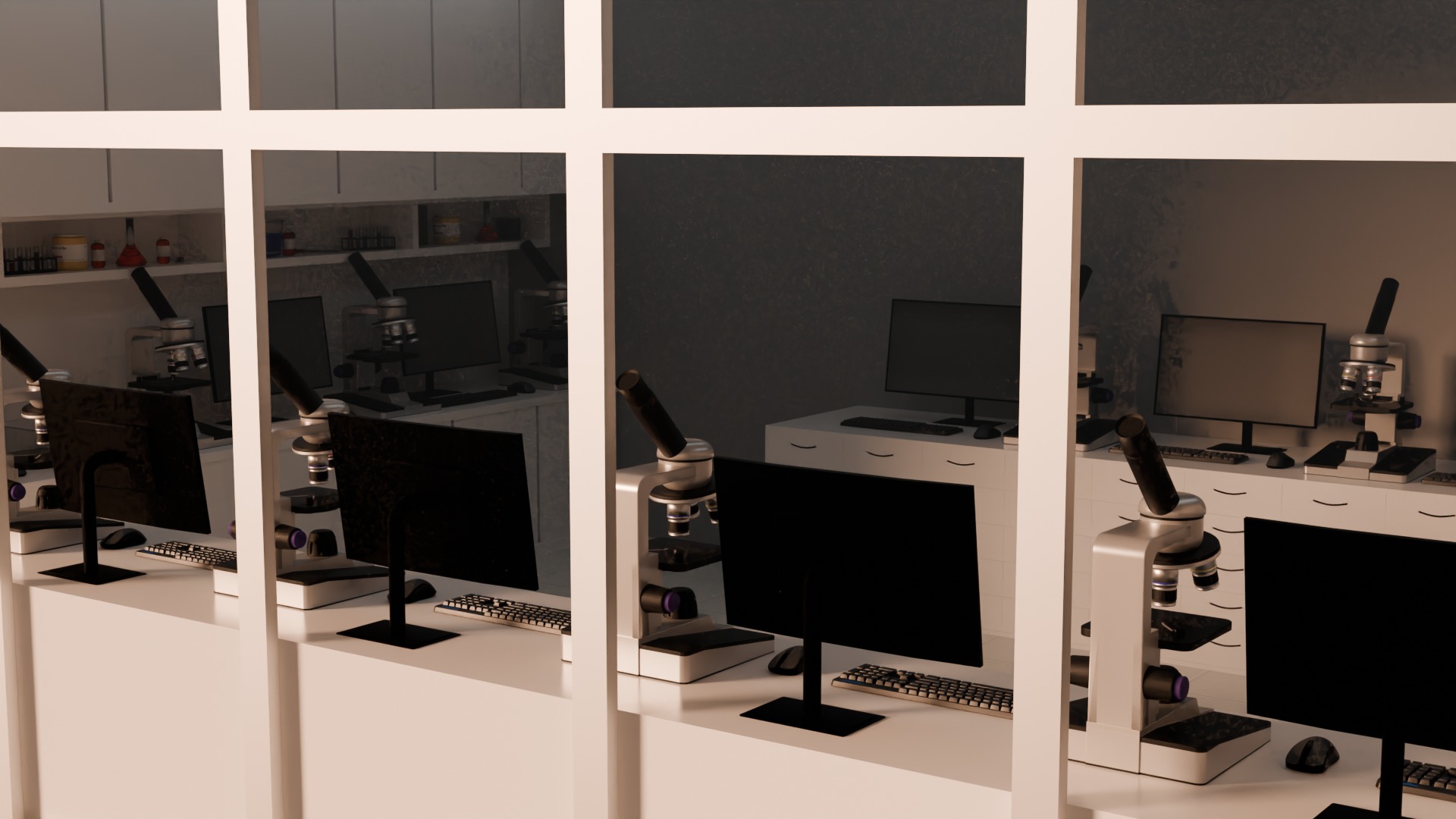 3D Scientific Lab Model 3D model_2