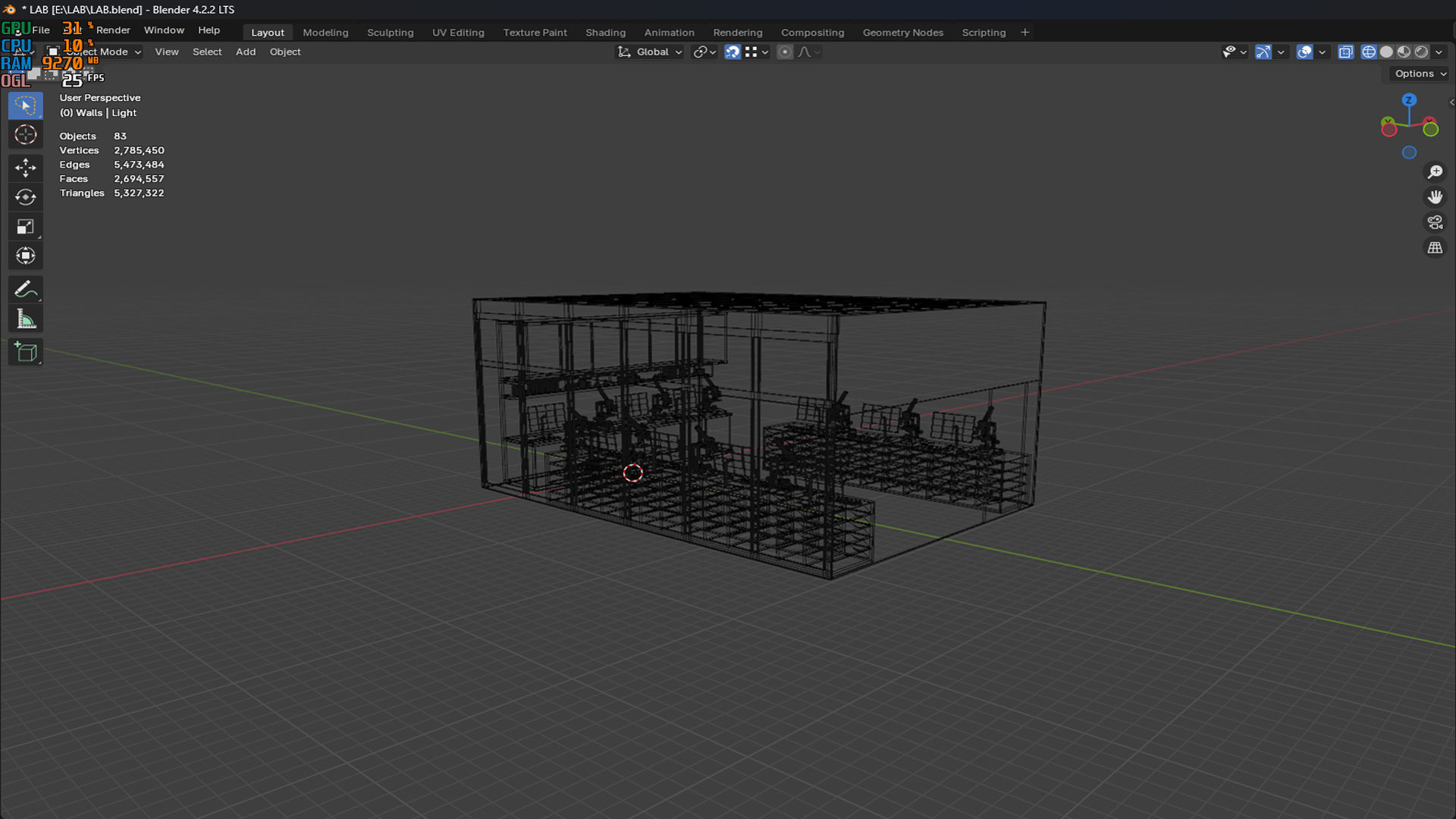 3D Scientific Lab Model 3D model_5