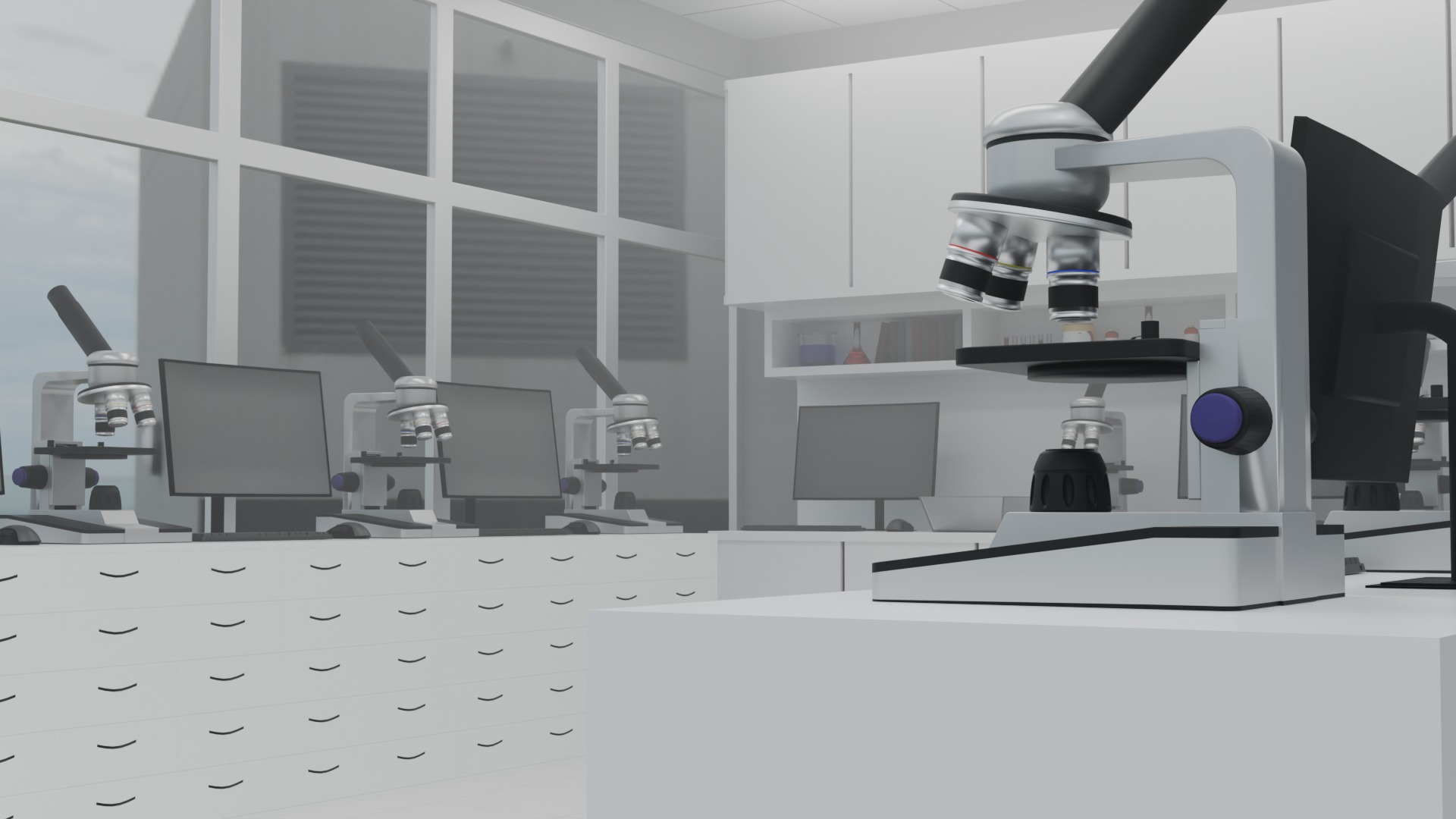 3D Scientific Lab Model 3D model_3