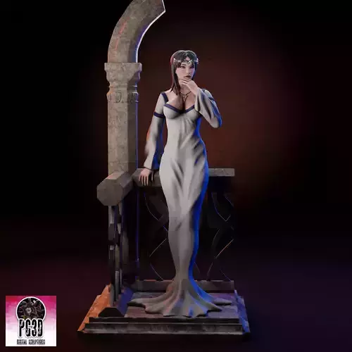 LOTR Arwen Balcony - 1TO10 STL FILE 3D PRINT MODEL 3D print model