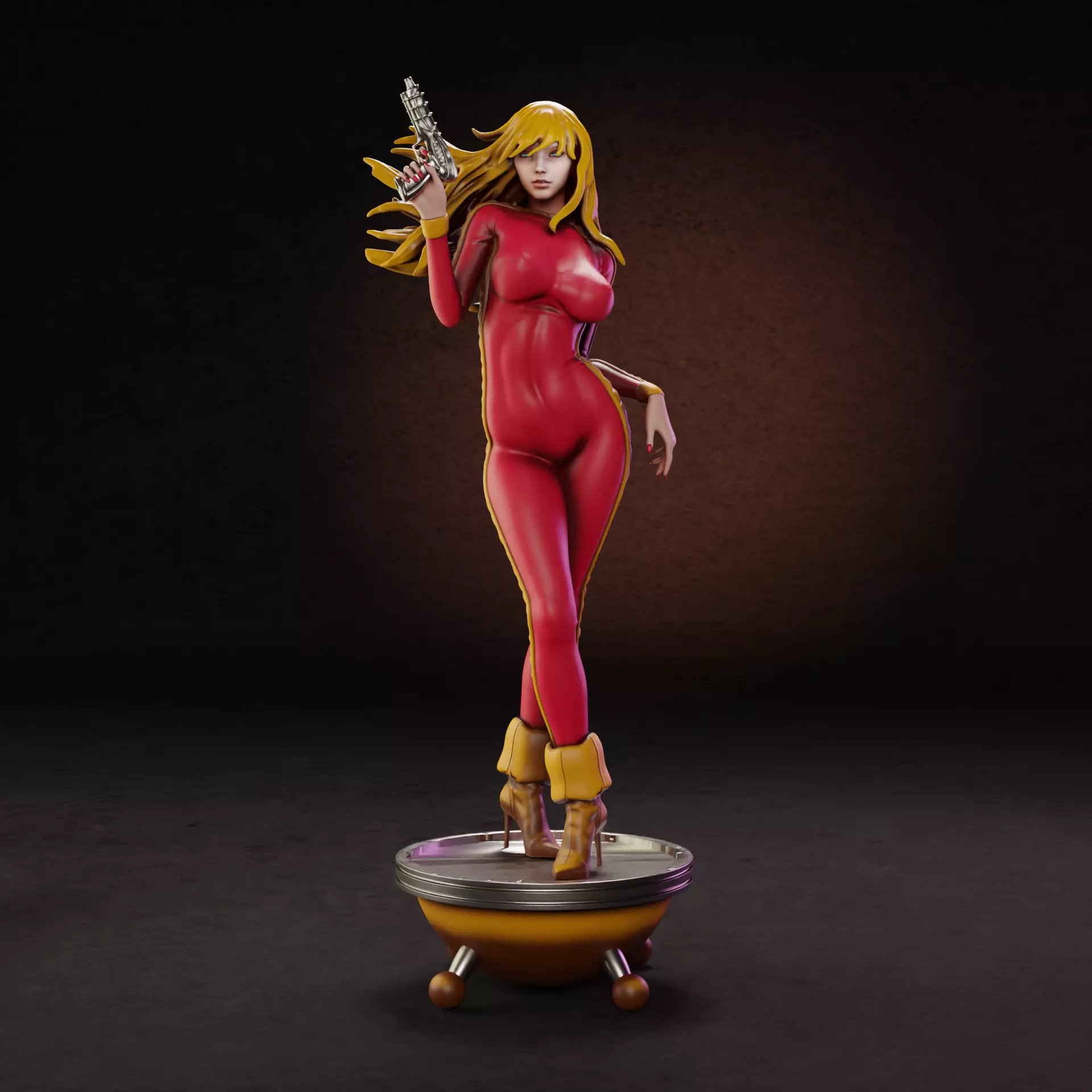 Barbarella - 1TO10 STL FILE 3D PRINT MODEL 3D print model_0