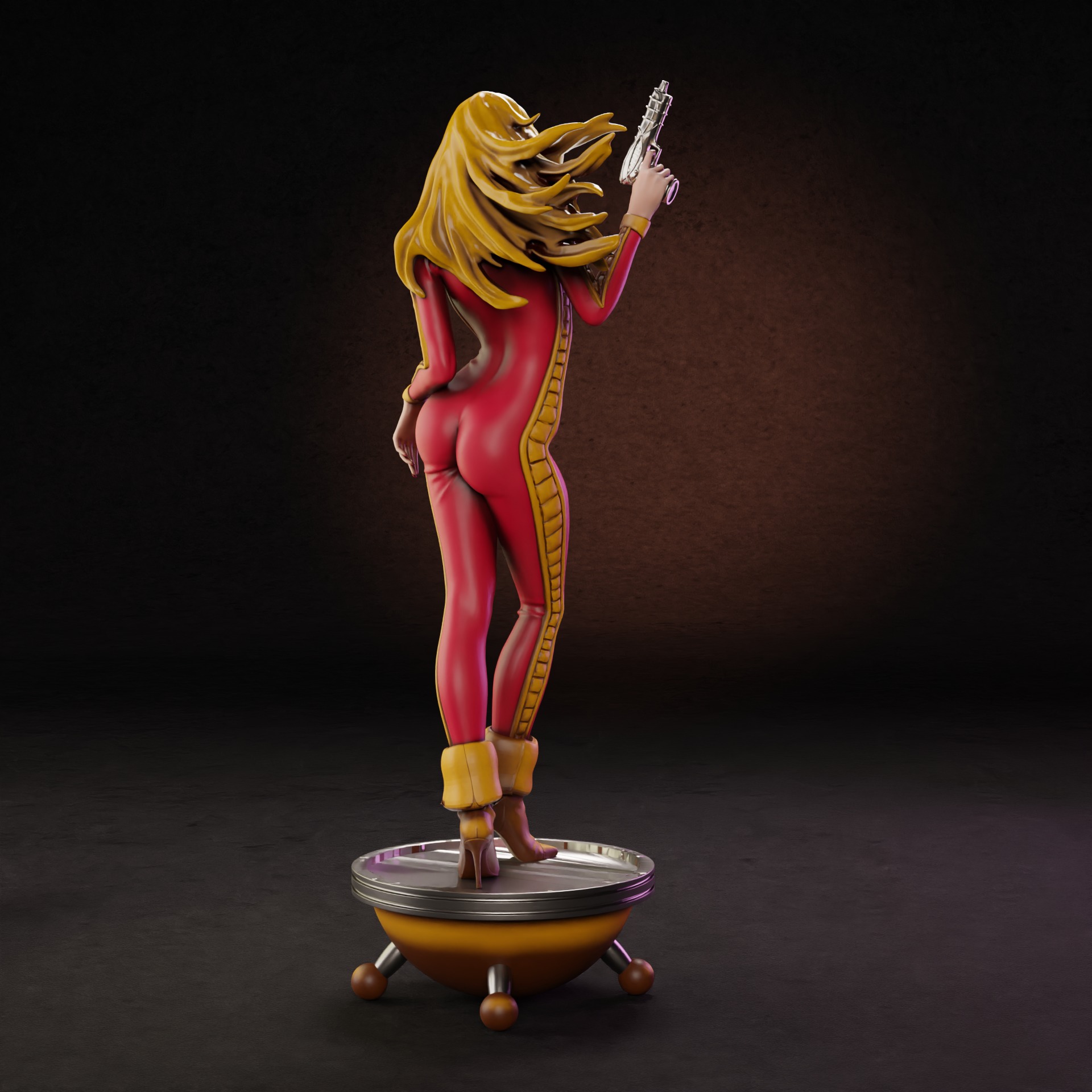 Barbarella - 1TO10 STL FILE 3D PRINT MODEL 3D print model_2