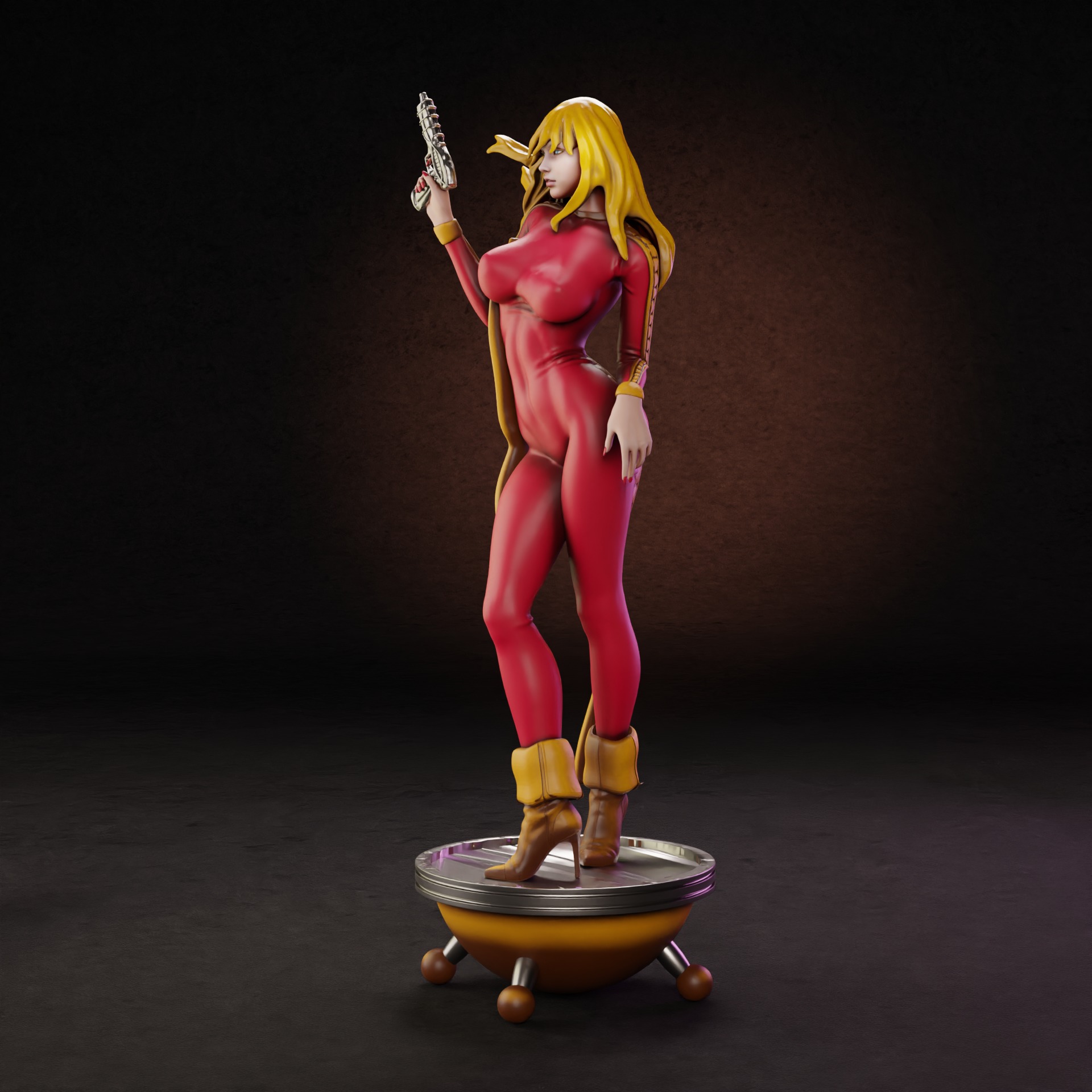 Barbarella - 1TO10 STL FILE 3D PRINT MODEL 3D print model_1