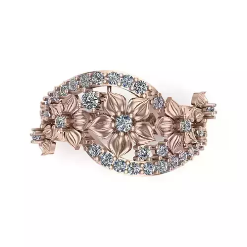 Ayala ring H 3D print model