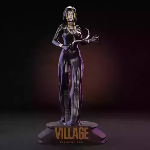 Resident Evil Bela Dimitrescu - 1TO10 STL FILE 3D PRINT MODEL