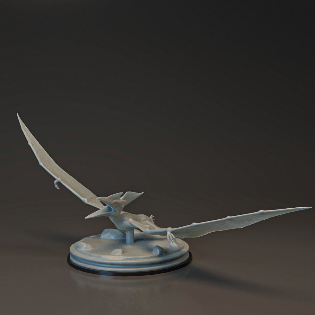 Pteranodon-dinosaur 3D print model_1