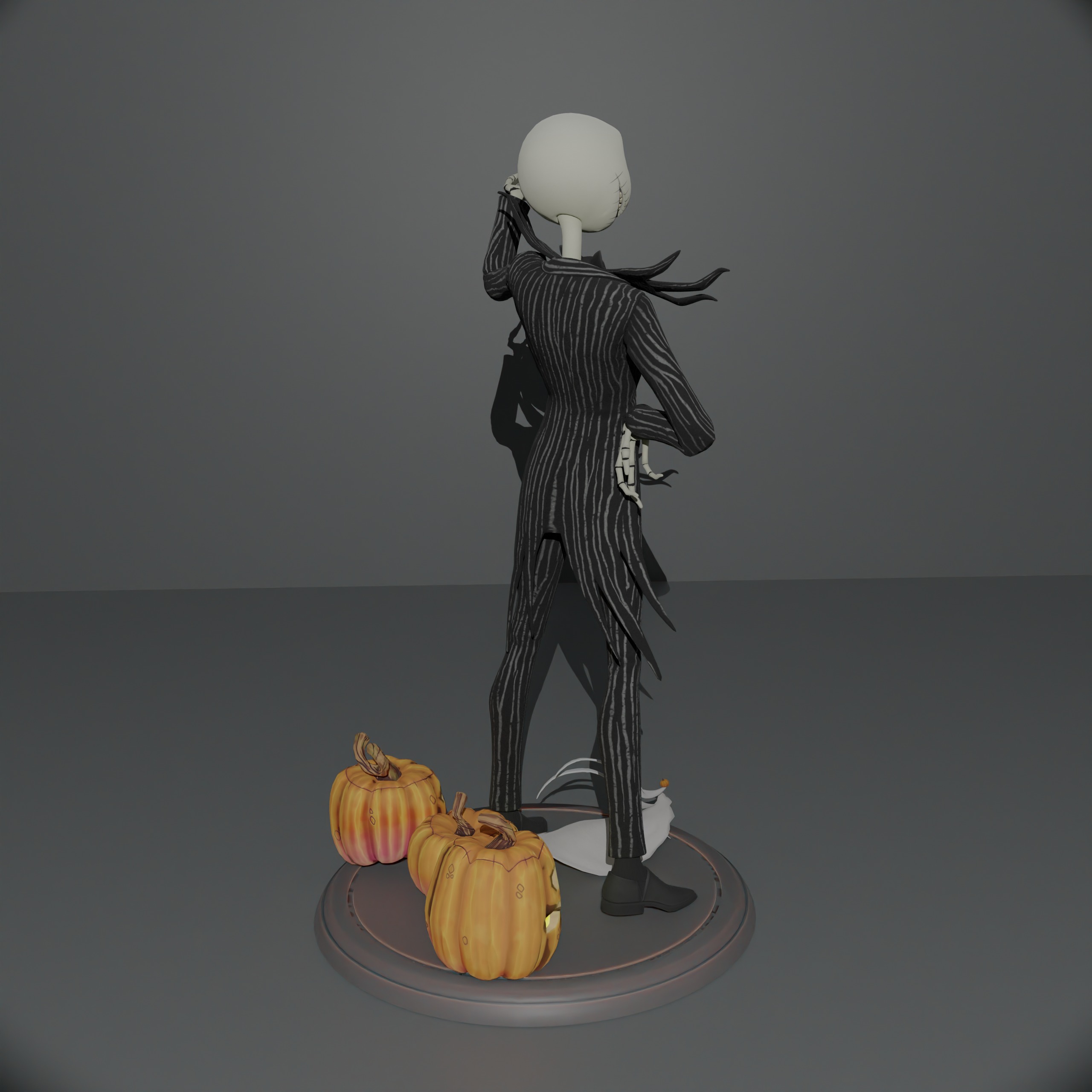 Jack Skellington 3D print model_8