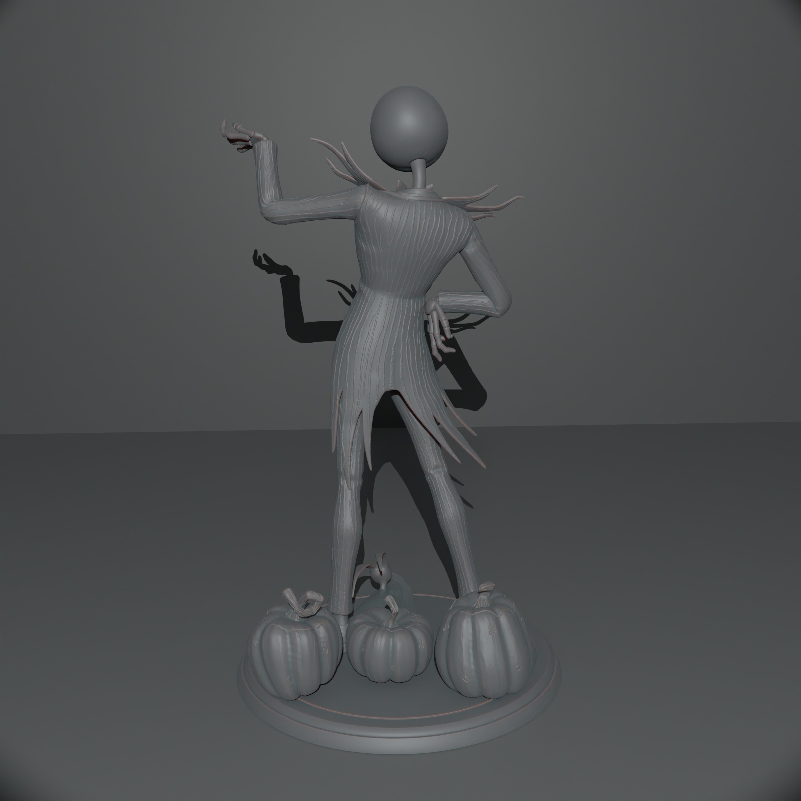 Jack Skellington 3D print model_7