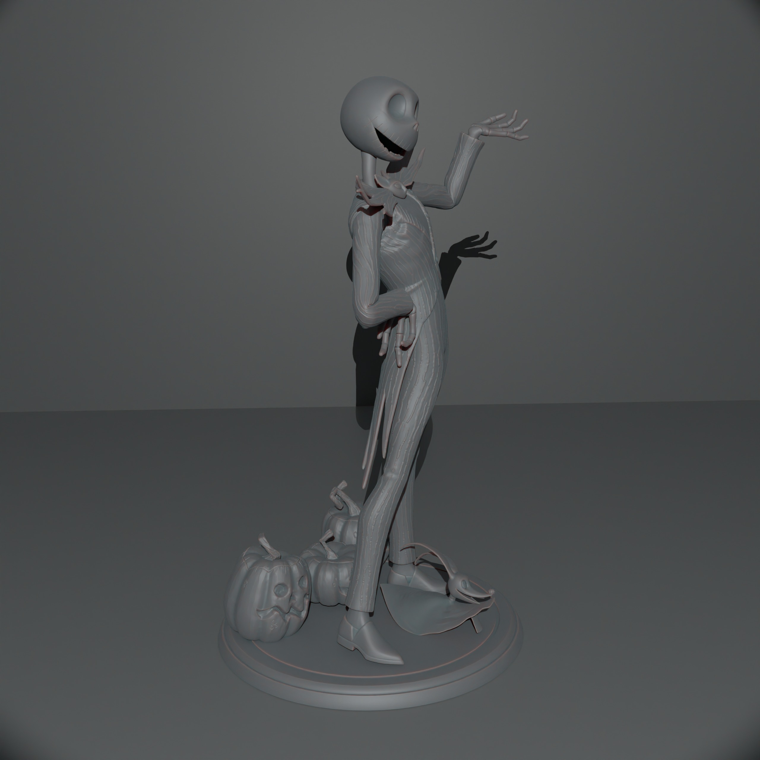 Jack Skellington 3D print model_11