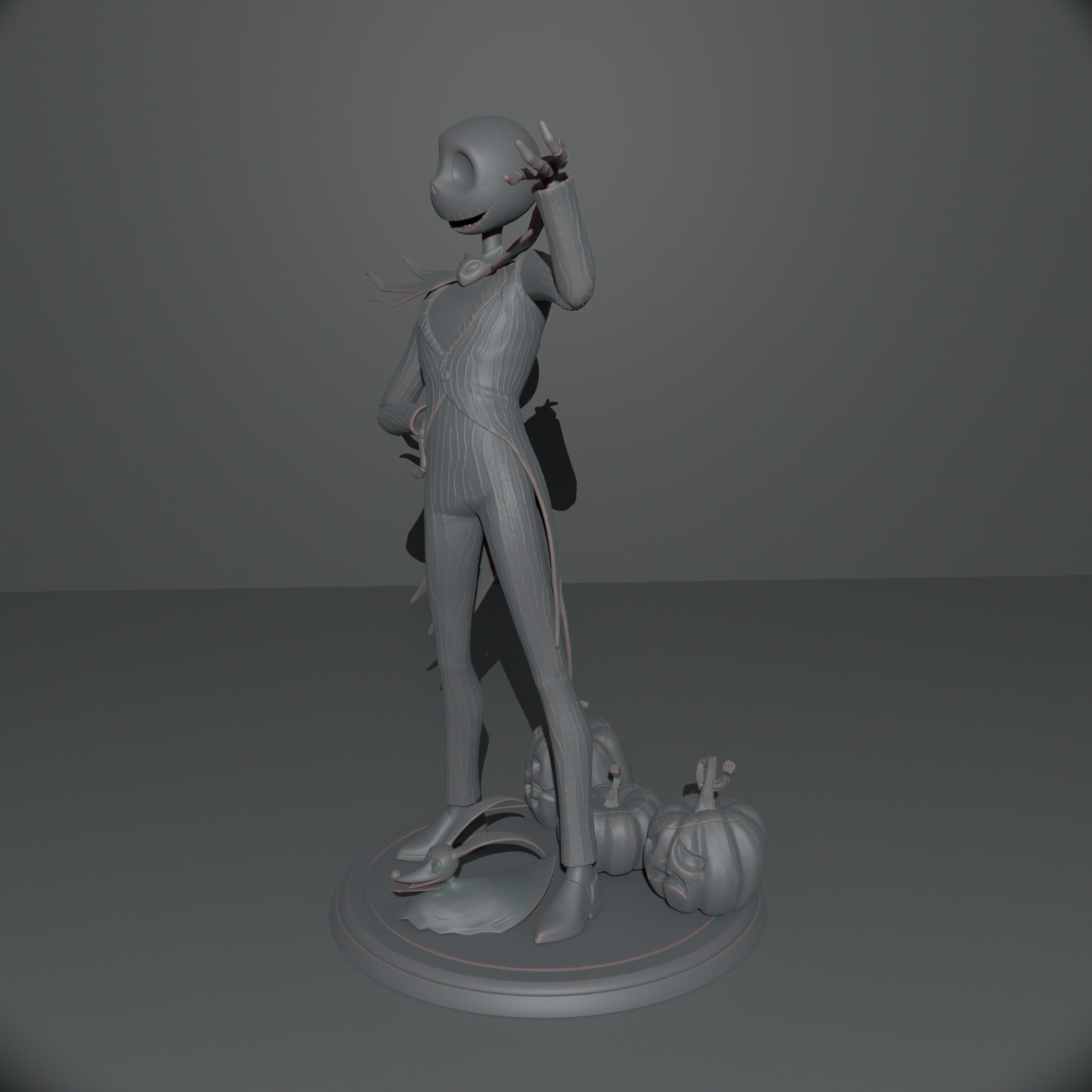 Jack Skellington 3D print model_3