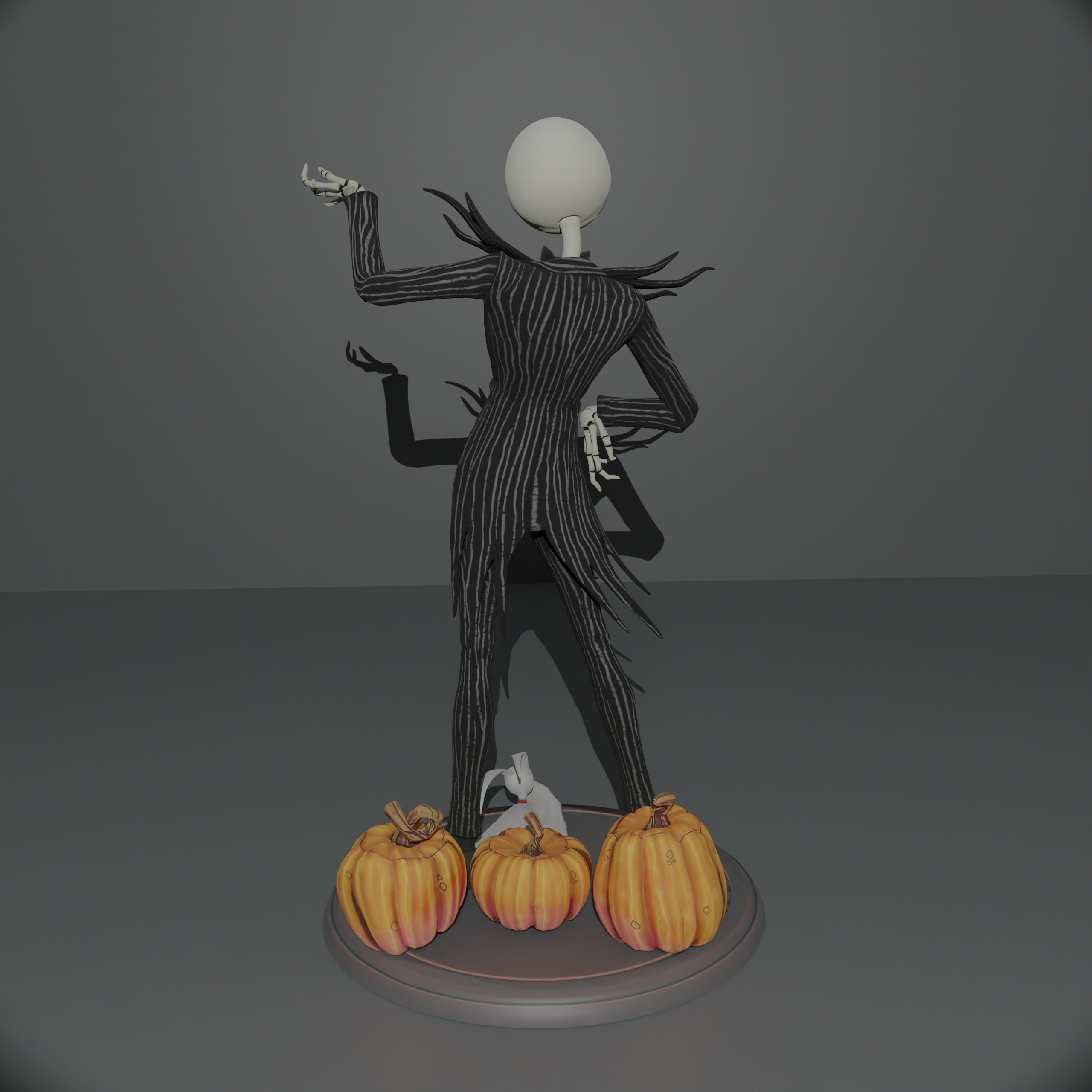 Jack Skellington 3D print model_6