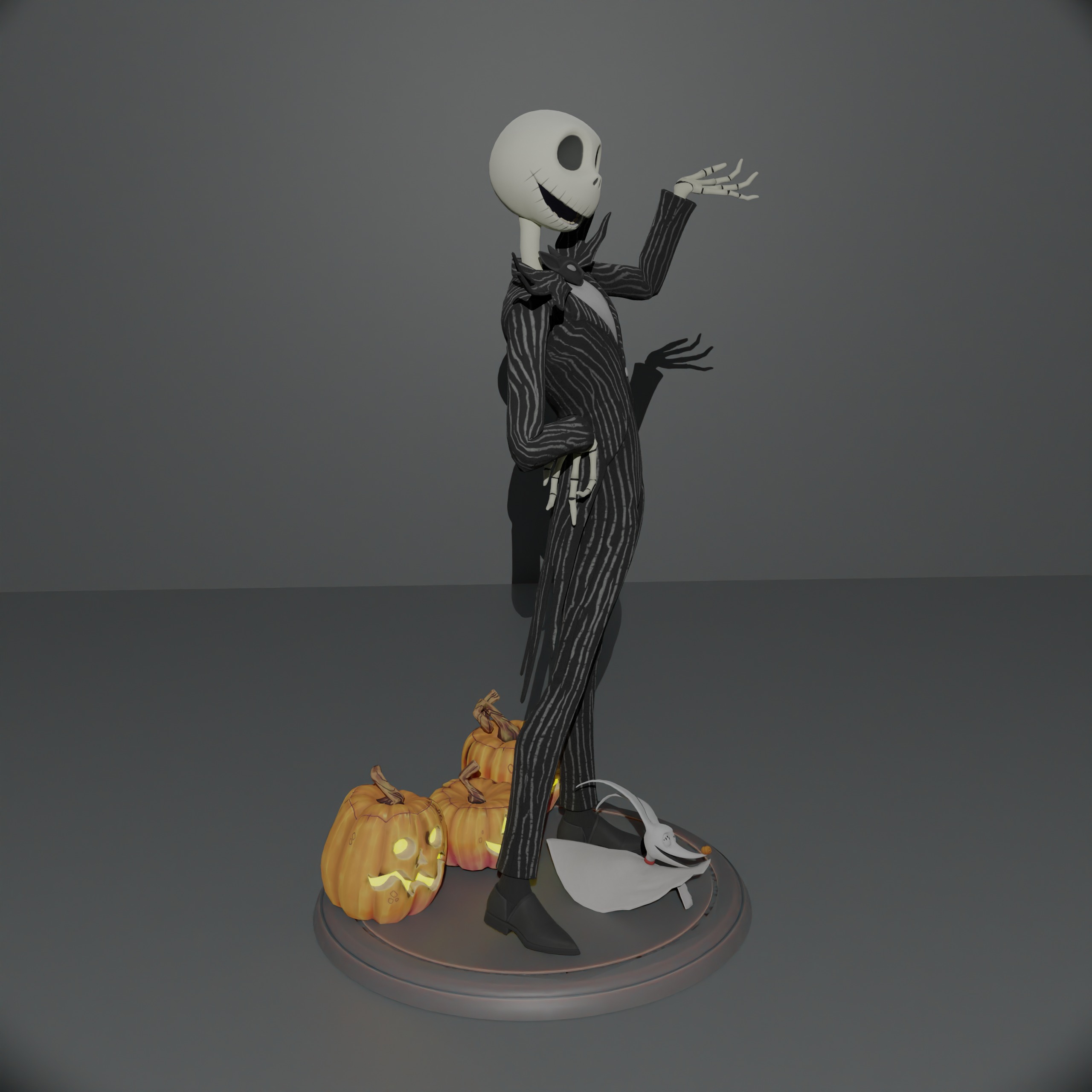 Jack Skellington 3D print model_10