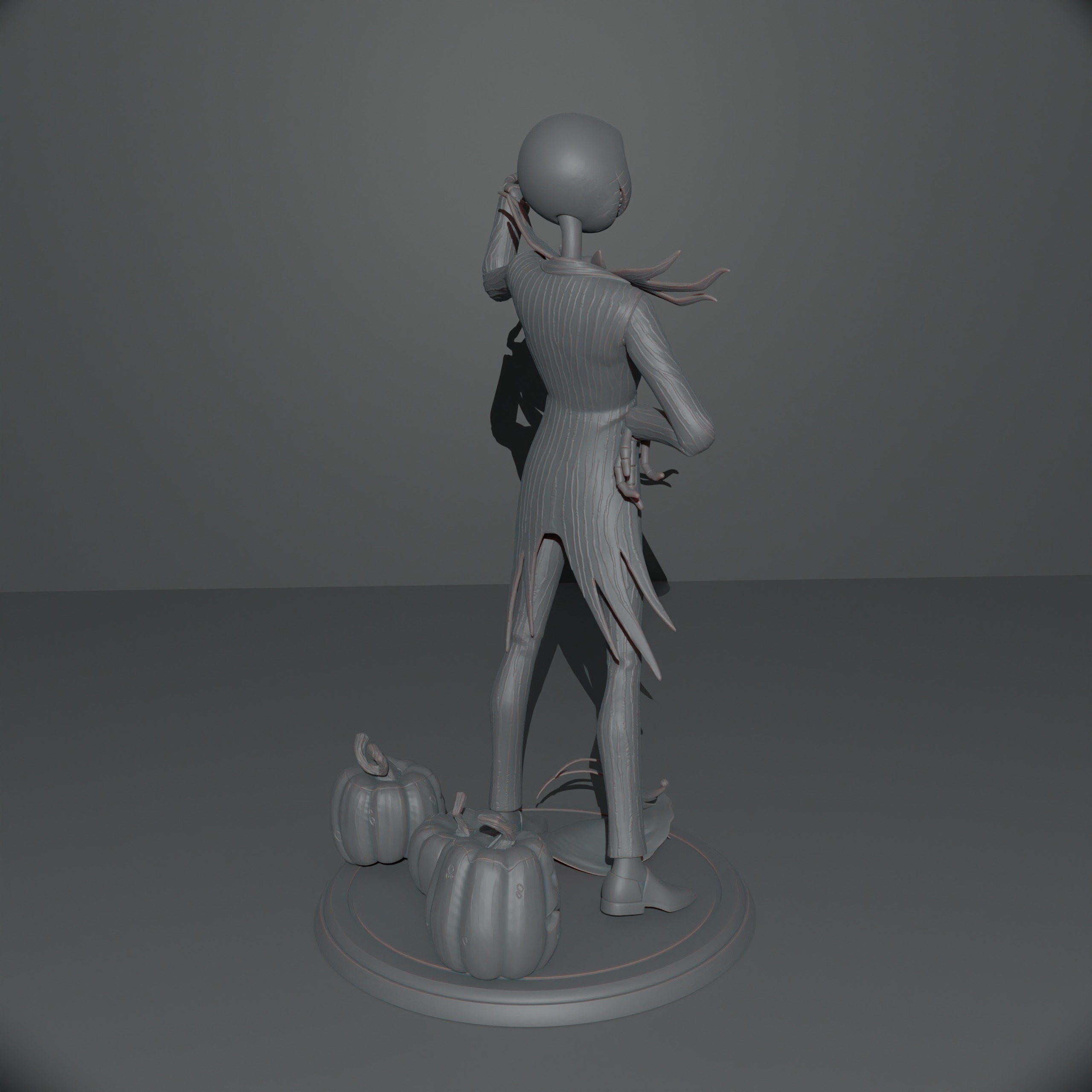 Jack Skellington 3D print model_9