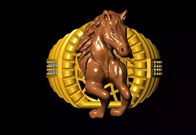 HORSE RING ANTIQUE