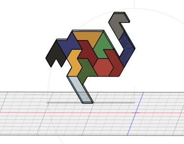 Animal Puzzle Set 3D print model_8