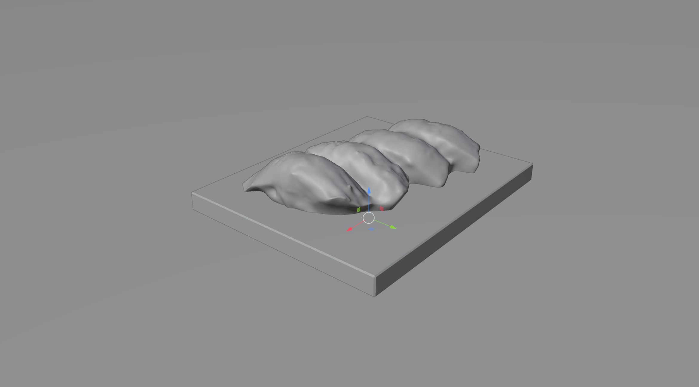 Sushi special Salmon and Tuna nigiri with teriyaki mango sauce 3D model_6