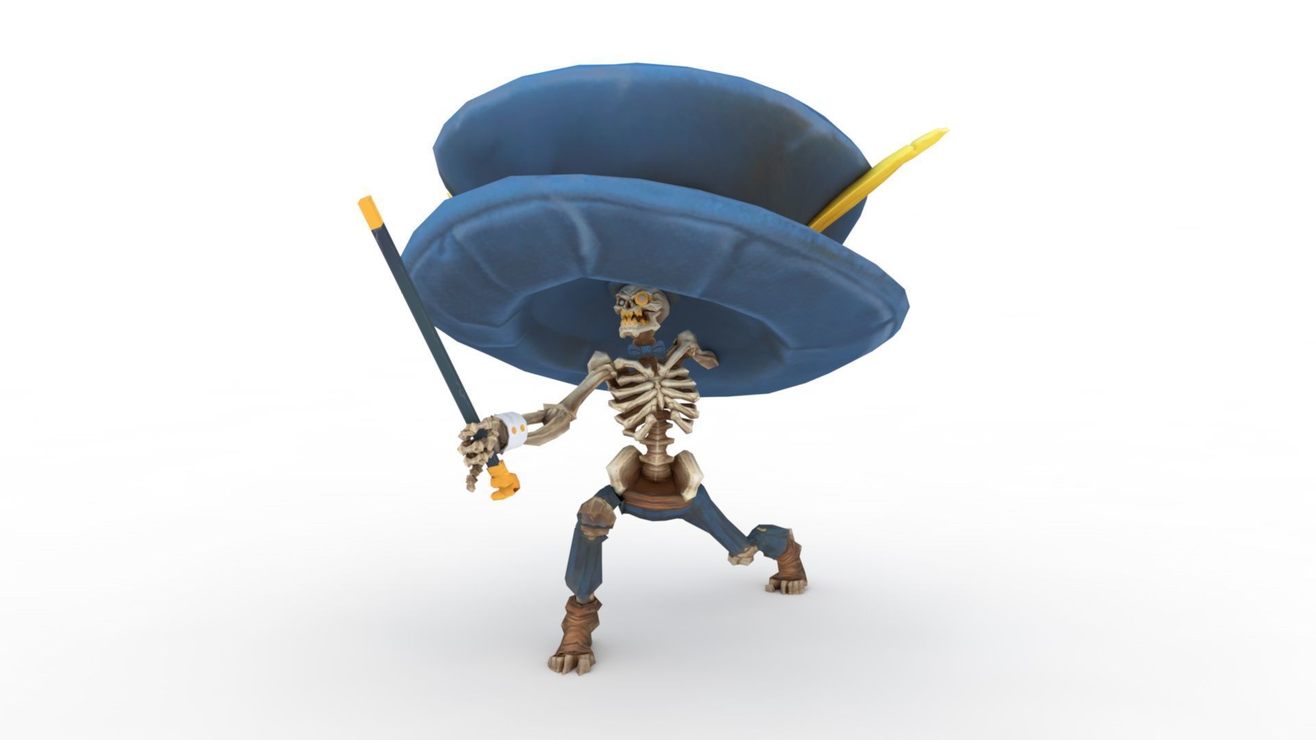 Skeleton 3D model_4