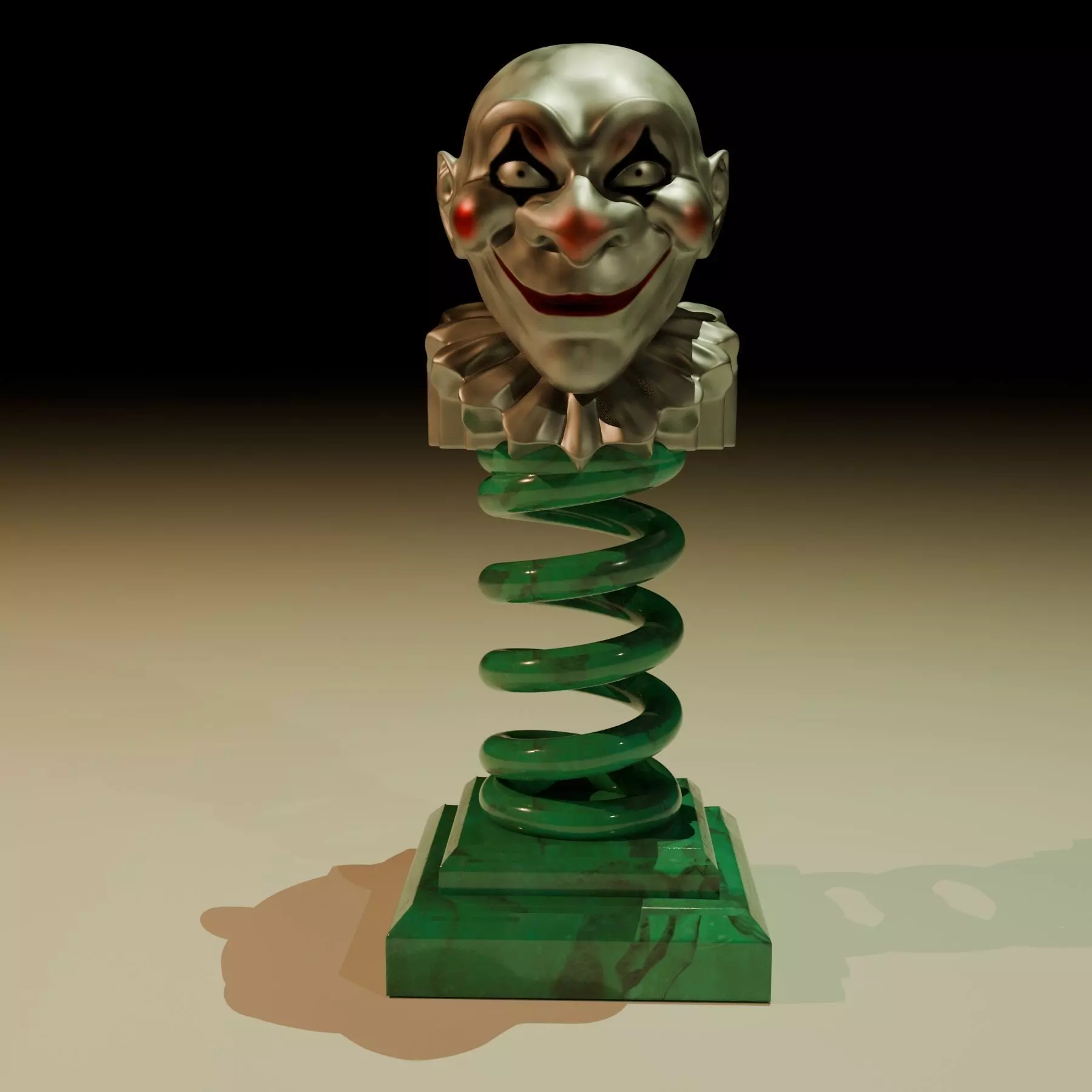 Jumping Jack in the box 3D print model