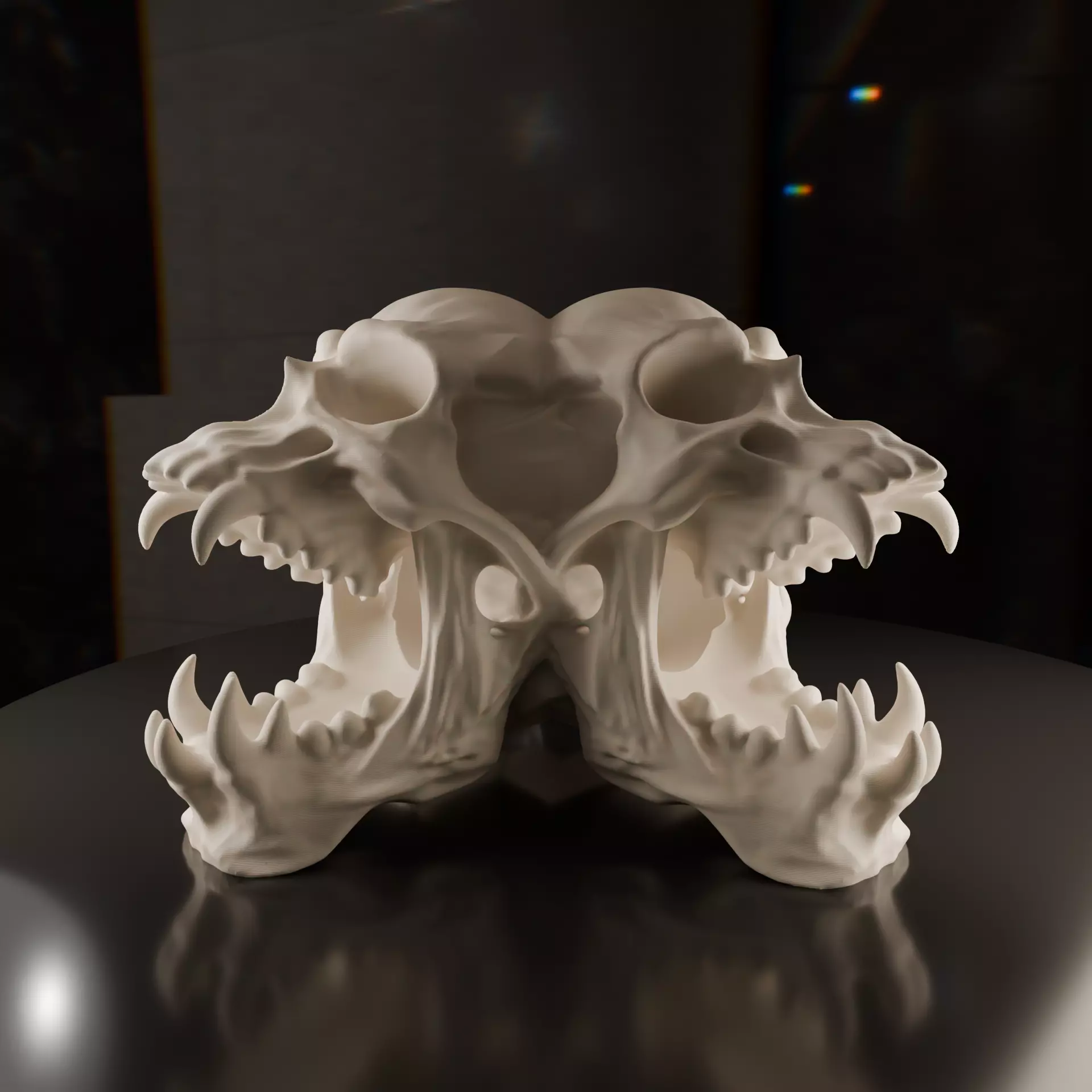 The Skull Gate For tiny rock pets 3D print model